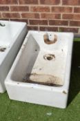 White Porcelain Belfast Sink