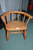 Victorian Child’s Bentwood Sunday School Chair