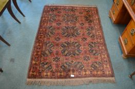Fine Woven Red Rug 5ft x 40”