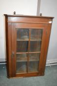 Victorian Mahogany Corner Cupboard