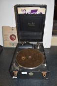 Mayfair Portable Windup Gramophone