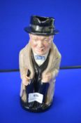 Royal Doulton Winston Churchill Toby Jug