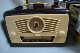 1953 Ultra Coronation Twin Bakelite Radio
