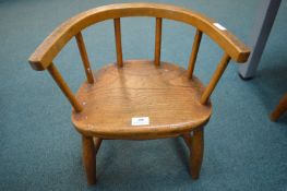 Victorian Child’s Bentwood Sunday School Chair