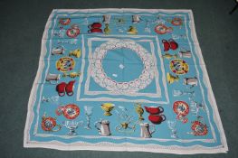 Festival of Britain Tablecloth (new unused)