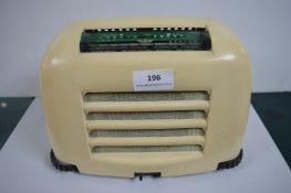1950’s KB FB10 White Bakelite Radio