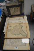 Original Maps including Hull and Yorkshire Including Some from 1600’s