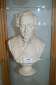 Parrion Ware Bust of Bejamin Disraeli