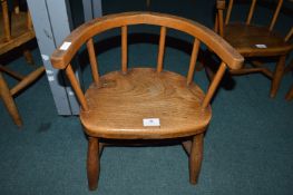 Victorian Child’s Bentwood Sunday School Chair