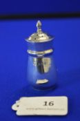 Small Hallmarked Silver Caster - Birmingham 1918, ~23g