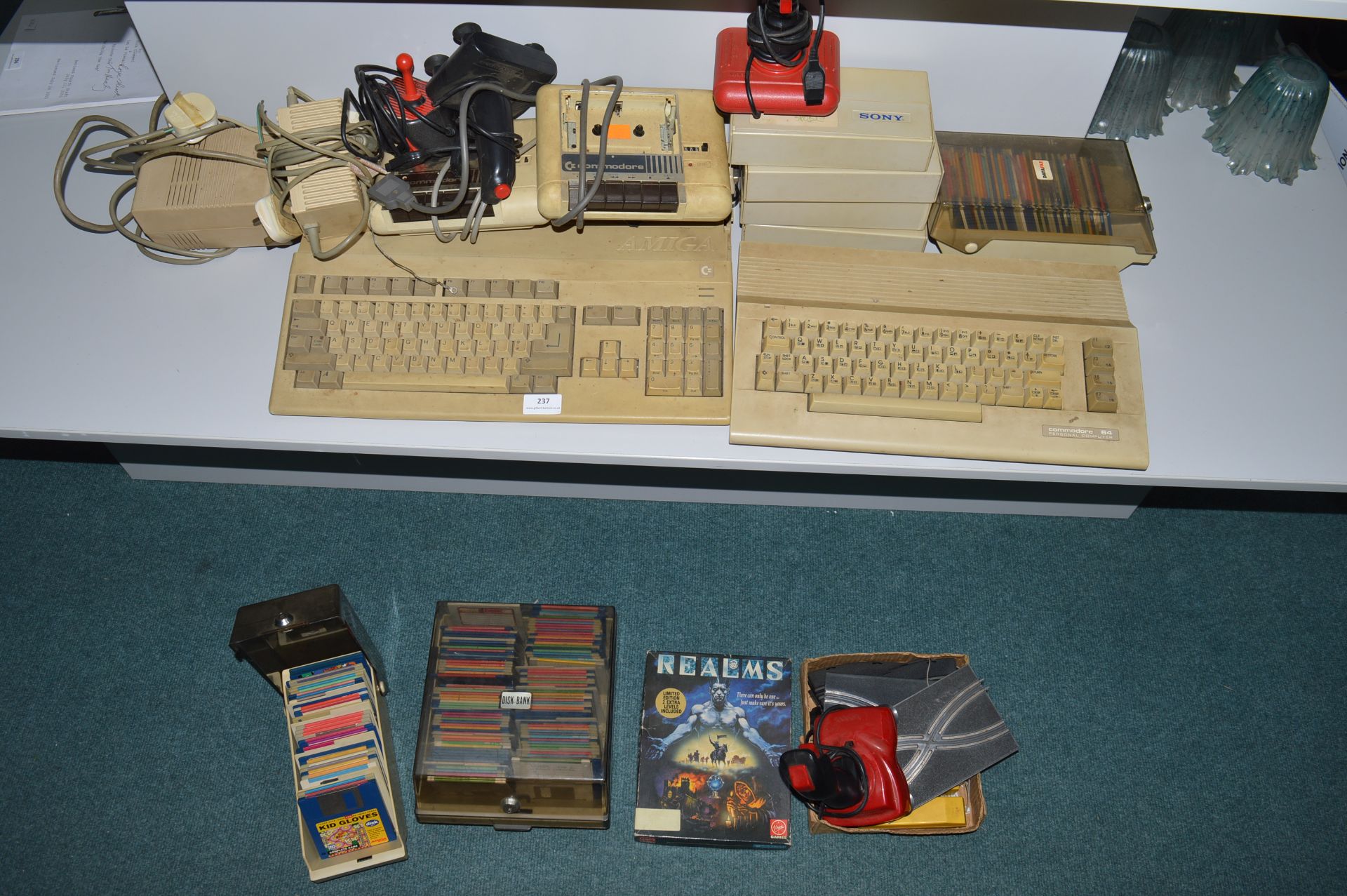 Commodore 64 and Omega Computers, plus a Quantity of Discs and ...