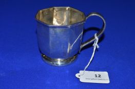 Hallmarked Silver Mug - Birmingham 1928, ~112g
