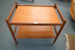 Retro Teak Tea Trolley