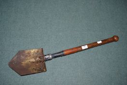 Military Wartime Folding Trench Spade