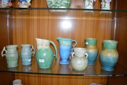 1930’s Pottery Vases and Jugs by Beswick, etc.