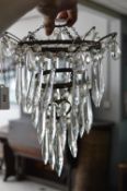 Crystal Drop Chandelier