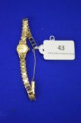 Rotary Lady’s Wristwatch with 9ct Gold Watch & Band ~15.6g Gross