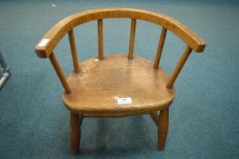 Victorian Child’s Bentwood Sunday School Chair