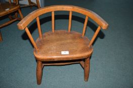 Victorian Child’s Bentwood Sunday School Chair