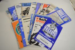 1970’s Hull Vikings Speedway Programs