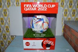 Certified Official Match Used Football from England vs France Fifa World Cup Qatar 2022 in