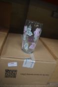 Box of Brass Castle Pint Glasses