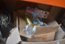 *Box of Branded Plastic Cups, Buckets Shot Holders, etc.