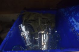 *Box of Assorted Pint Glasses Including Guinness, Norfolk Adder, etc.