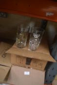2x Boxes of Salt Pint Glasses