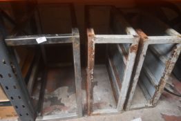 *Fabricated Square Metal Stands