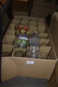 Box of Assorted Branded Bar Glasses