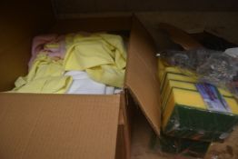 *Box of Cloths, Scourers, and Sponges