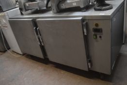 Stainless Steel Mobile Two Door Refrigeration Unit