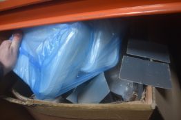 *Box of Plastic Containers and Lids