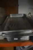 Quantity of Stainless Steel Bain Marie Inserts