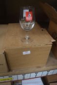 Box of Madri Pint Glasses