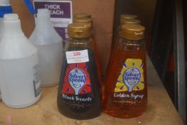 *5x 680g of Golden Syrup and 1x Black Treacle