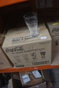 *2x Boxes of Coca-Cola Glasses