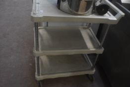 Plastic Three Tier Trolley