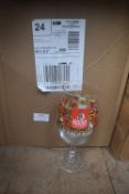Box of Madri Pint Glasses