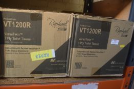 *2x Boxes of Northwood VersaTwin 1 Ply Toilet Tissue