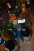 *Quantity of Part Bottles of Assorted Alcohols