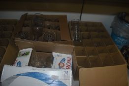 3x Boxes of Assorted Glasses