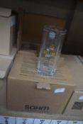 1x Box of Madri Glasses, and 2x Boxes of Veltins Glasses