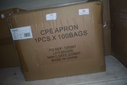 *~100x Packs of 100x CPE Aprons