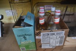 *Quantity of Assorted Syrups and a Captain Morgan’s Cocktail Mix