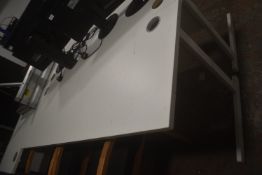 *White Office Desk 160x60cm