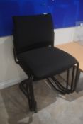 3x Stackable Office Chairs