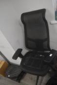 Black Swivel Office Chair