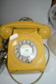 Yellow PO Telephone